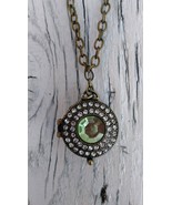 LOCKET NECKLACE,Locket Charm,Locket Jewelry,Bohemian Necklace,Boho Jewel... - $30.15 CAD