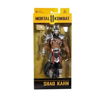 NEW SEALED 2022 McFarlane Mortal Kombat Shao Kahn Platinum 7" Action Figure - $29.69
