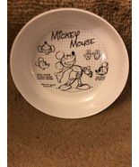 Disney Sketchbook Dinner Bowl Mickey Mouse NEW WITH TAGS - £19.76 GBP