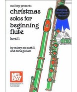 Christmas Solos For Beginning Flute/Level 1/Book w/CD Set - $10.99