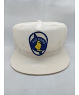 VTG Hubbard Chick Farm Seeds Trucker Hat K Products White Mesh Patch Cap... - $49.49