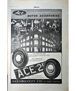 ACE MOTOR ACCESSORIES -  Cornercroft LTD - 1950 Vintage Print Ad-Automob... - $17.82 CAD