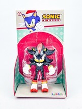 Sonic The Hedgehog Shadow Christmas Glitter 2.5 Inch Action Figure 2023 - £11.79 GBP