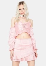 DollsKill Angelic Royalty Ruffles Skirt Set Size M NWT Pink Sold Out - £62.93 GBP