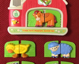 LeapFrog FRIDGE FARM MAGNETIC ANIMAL Complete Set Chick Pig Horse Sheep Cow - £38.91 GBP