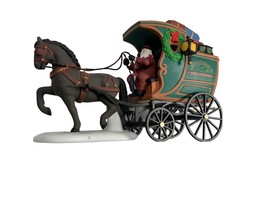Vintage Dept 56 The Fezziwig Delivery Wagon Heritage Christmas Carol  #58400 - £31.43 GBP