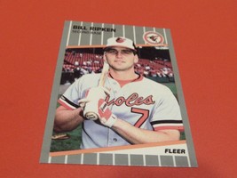 1989 Fleer Bill Ripken # 616 Baseball Ff Error Nm / Mint Or Better ! - £110.08 GBP