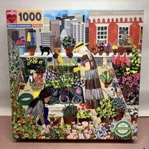 Nib Eeboo Urban Gardening 1000 Pc Jigsaw Puzzle New - $12.82