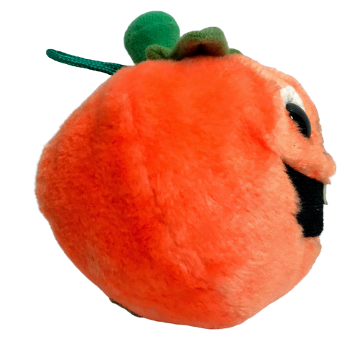 Dakin Vintage Halloween Pumpkin Plush 1982 Orange Jack O Lantern 6" Stuffed Toy Item image 5