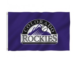 Colorado Rockies Flag 3x5ft Banner Polyester Baseball World Series rockies012 - £12.58 GBP
