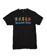 Grateful Dead Bears Men&#39;s S Black Crewneck Short Sleeve Rock Band T-Shir... - $26.46 CAD
