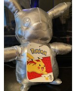 Pikachu Plush Silver Pokémon 25th Anniversary Edition - £23.55 GBP