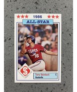 TERRY STEINBACH 1986 SOUTHERN LEAGUE ALL-STAR CARD #10 MINOR LEAGUE ROOK... - $53.62 MXN