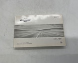 2011 Chevrolet Cruze Owners Manual Handbook OEM L04B55009 - $26.99