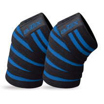 Knee Wraps for Weightlifting (Pair), 80&quot; Long Knee Straps for Weightlifting - $24.99