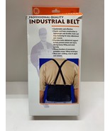 Champion R Industrial Belt Back Support Black W Shoulder Straps  Waist 3... - €7,67 EUR