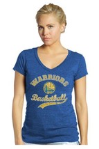 NWT NBA Golden State Warriors &quot;Durant&quot; Women&#39;s XL Modest V-Neck Tee Shirt - £16.61 GBP