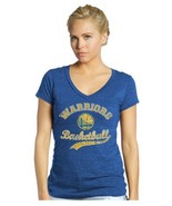 NWT NBA Golden State Warriors &quot;Durant&quot; Women&#39;s XL Modest V-Neck Tee Shirt - $400.06 MXN