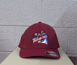 Flexfit ECHL Hockey Arkansas Riverblades Embroidered Hat Ball Cap New - £21.23 GBP