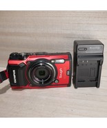 Olympus Tough TG-5 12 MP Waterproof Compact Digital Camera - Red *GOOD/T... - $197.95