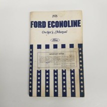 1976 Ford Econoline Owner&#39;s Manual, FPS 365-10876-C - $14.80