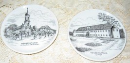 Heusenstamm Landmarks Mini Collector Plates- Set of 2- Uhlenhorst - Germany - $11.00