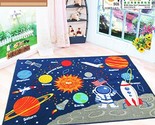 Outer Space Kids Rug Cute Kids Room Carpet 39&#39;&#39;52&#39;&#39; - $55.99