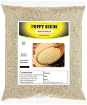 Organic &amp; Natural Poppy Seeds Kasa Kasa Posta Dana Khus Khus 100g - $15.34