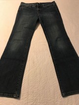 Ann Taylor Loft Women&#39;s Jeans Original Boot Cut Stretch Jeans Size 8 X 32 - £22.94 GBP