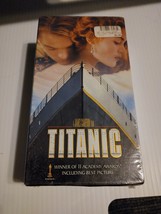 Titanic (1997) VHS *2 Tape Set* Brand New! Sealed! With water marks - £7.75 GBP
