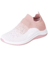 Women athletic comfy Running Shoe bounceback sole US 5-10 Green Pink Whi... - £33.95 GBP