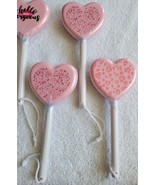 Heart Shaped Pumice Stone in a Plastic Wand - Brand New and Sealed - $5.00