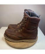 Chippewa Edge Walker Nano Composite Toe Brown Work Boots 25347 Mens Size... - £70.10 GBP