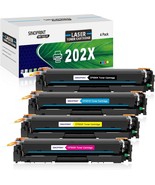 Toner Cartridge Replacement for HP 202X CF500X CF500A 202A Use for HP Co... - $33.63 CAD