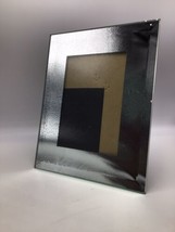 Picture Frame Mirror Silver Beveled 5&quot; x 7&quot; Tabletop Contemporary Modern... - $27.43