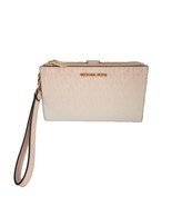 Michael Kors Jet Set Travel Large Double Zip Wristlet Clutch Powder Blus... - $1,228.71 MXN