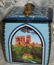 Tin- Toffee Box - Edward Sharp & Co.-English Cathedrals / Landmarks - 1940's - $13.00