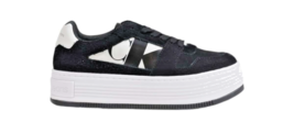Calvin Klein Women Sneakers - 10.5 US EU 41 Black Fashion Casual Shoes New - $179.09 CAD
