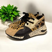 Steve Madden Cliff Cheetah Leopard Platform Sneaker Tennis Shoe Women’s ... - $39.59