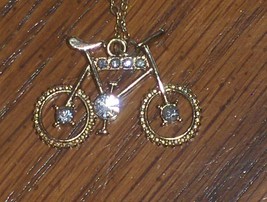 Bicycle Pendant Necklace  - $14.00