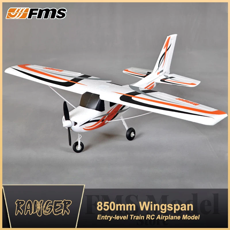 FMS 850mm Ranger RC Plane Beginner Trainer  PNP Remote Control Model Air... - £260.49 GBP+