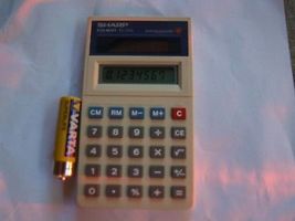 Vintage Sharp EL-240 Solar Electronic Calculator - £13.57 GBP