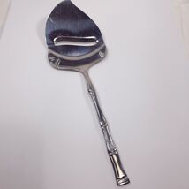 Vintage Sunshine bamboo stainless Korea cheese plane slicer planer knife... - $23.00