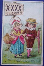 Vintage Victorian W.F. McLaughlin &amp; Co. Coffee Trading Card - £7.96 GBP