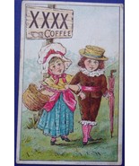 Vintage Victorian W.F. McLaughlin &amp; Co. Coffee Trading Card - $13.70 CAD