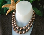 Bronze 2 strand necklace vintage japan thumb155 crop