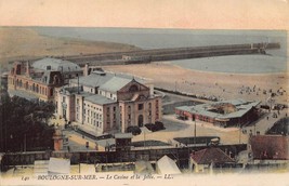 Boulogne Sur Mer France~Le C ASIN O Et La Jetee~Tinted Photo Levy Postcard - £8.07 GBP