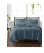 Cannon Heritage Twin/Twin Xl 2-Piece Quilt Set-Navy T4103177 - $49.45