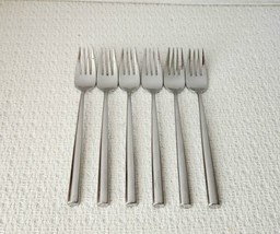 Cambridge AUSTIN 18/10 Stainless Salad Forks Slanted Tip ~ Set of 6 - $39.59