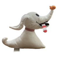Disney ZERO Dog w/ Candy Cane Plush Nightmare Before Christmas 10&quot; Just ... - $14.85